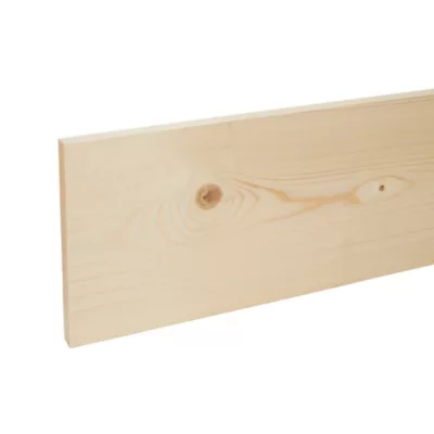 Planche rabotée 18 x 194 mm L.2,4 m (vendu par lot de 4)