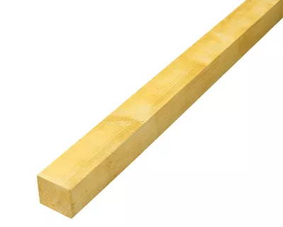 Lambourde brute traitée ép 47 mm x l 50 mm x L 2 400 mm (lot de 4)