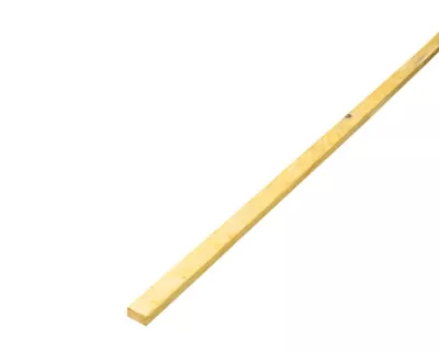 Tasseau raboté traitée en bois 27 x 14 mm L.3 m