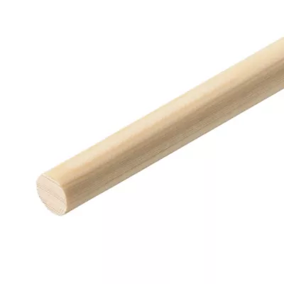 Tourillon raboté en pin Ø9 mm L.0,9 m