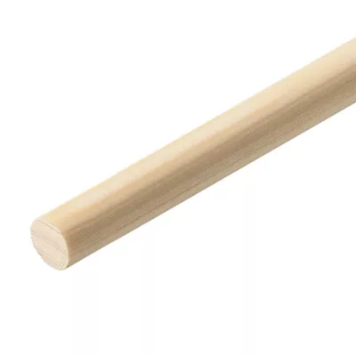 Tourillon raboté en pin Ø12 mm L.0,9 m