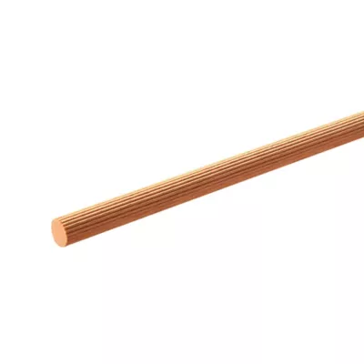Tourillon en hêtre strié Ø12 mm L.1 m
