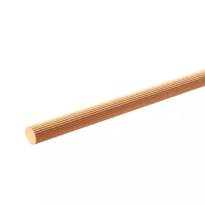 Tourillon en hêtre strié Ø15 mm L.1 m