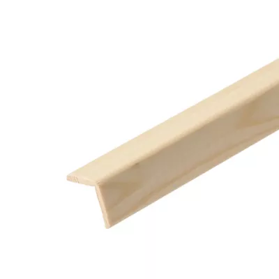 Image principale de Baguette d'angle rabotée pin 34 x 34 mm L.2,4 m