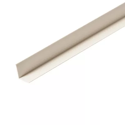 Image principale de Cornière pvc blanc 25 x 25 mm L.2,4 m