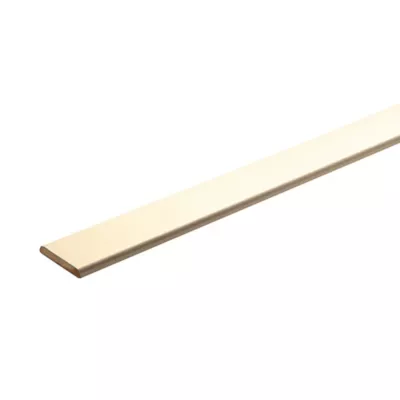 Image principale de Champlat MDF blanc satin 6 x 30 mm L.2,4 m