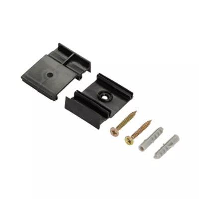 Lot de 30 clips pour plinthes + vis et chevilles