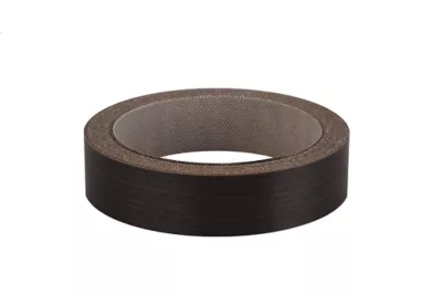Bande de chant auto adhésive effet wengé 18 mm L.5 m