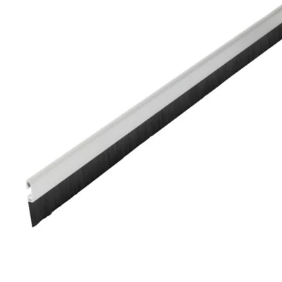 Bas de porte sol aluminium brossé Diall L.100 cm