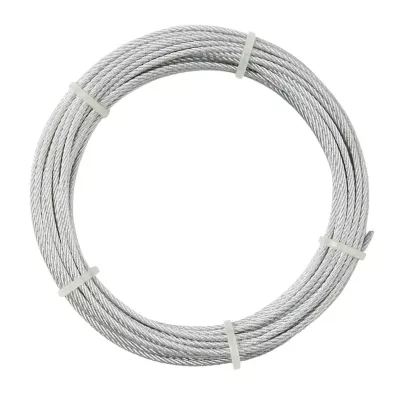 Câble en acier zingué Diall ø4 mm, 10 m