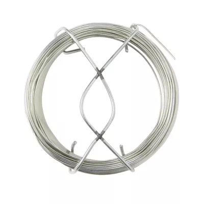 Fil d'acier Diall ø0.9 mm, 50 m Argent