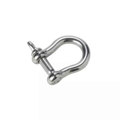 Manille lyre Diall Inox 0.8 cm Acier inoxydable