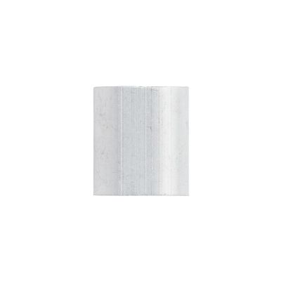 Manchon à sertir vendu par 2 Diall en aluminium pour câble Ø.4 mm