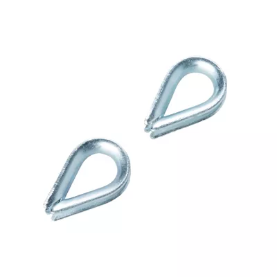Cosse-coeur pour câble Ø. 4 mm vendue par 2
