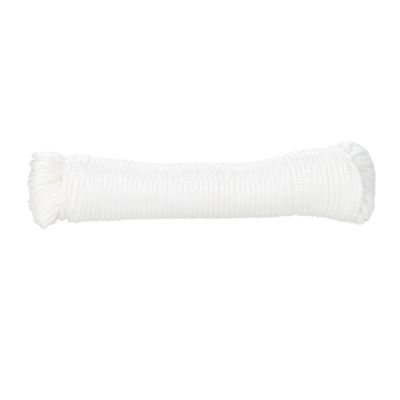 Corde tressée en polypropylène blanche DIALL ø2 mm, 20 m