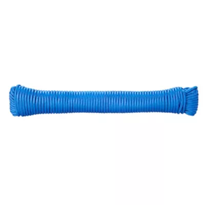 Corde tressée en polypropylène bleue Diall ø2.8 mm, 20 m