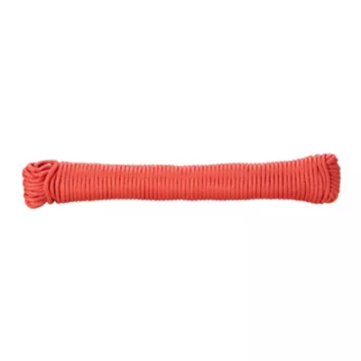 Corde tressée en polypropylène rouge Diall ø2.8 mm, 20 m