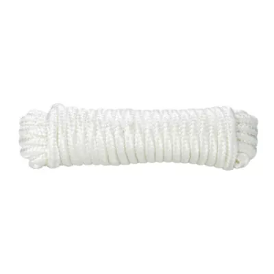 Corde tressée en nylon blanc Diall ø12 mm, 10 m