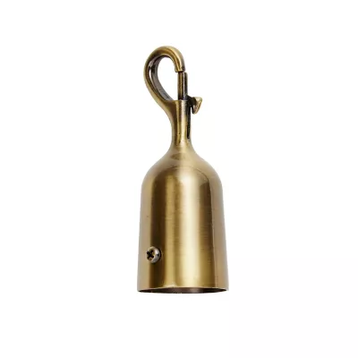 Naissance pour corde de rampe avec porte-mousqueton Diall en laiton pour Ø.40 mm