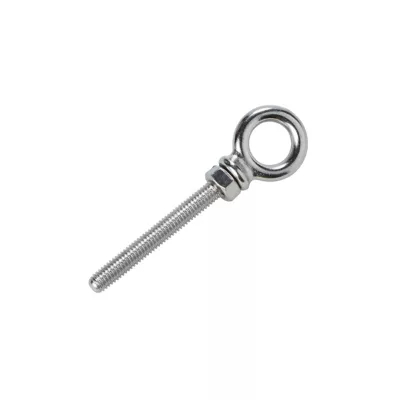 Boulon à oeil en inox 60 mm Diall Acier inoxydable