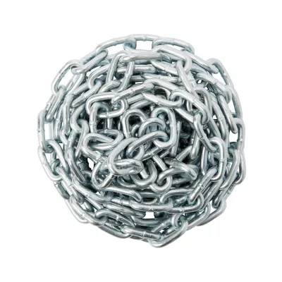Chaîne droite en acier Diall ø4 mm, 2.5 m