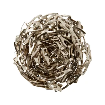 Chaîne nickelée DIALL ø2 mm, 2.5 m Acier