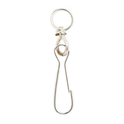 2 porte-mousquetons simple Diall 6 cm