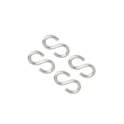 Crochet en S acier 45 mm Diall vendu par 4 pièces