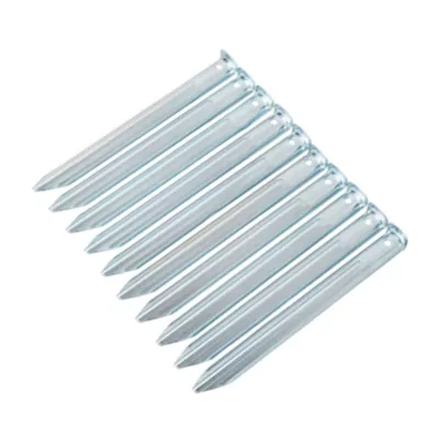 Piquet de cornière vendu par 10 acier galvanisé l. 180 mm