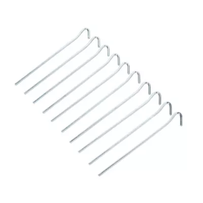 Sardine vendue par 10 en acier galvanisé Ø.4 mm x l. 180 mm