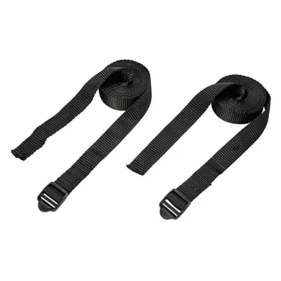 Sangle à boucle noire Ø. 25 mm, 2.5 m vendue par 2