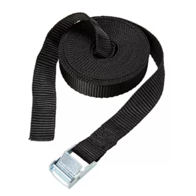 Sangle à came Diall L. 5 m x l. 2,5 cm tissage noir