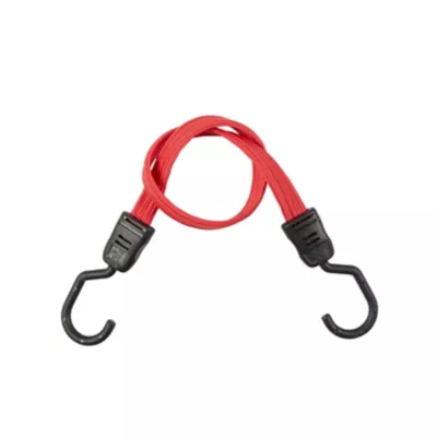 2 tendeurs plat L. 60 cm Diall rouge et noir