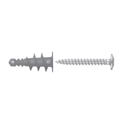 100 chevilles autoforeuses Diall nylon PZ L37