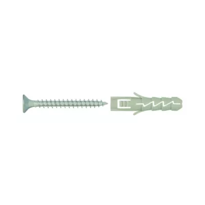 50 chevilles Diall nylon CL PZ Ø6x30mm