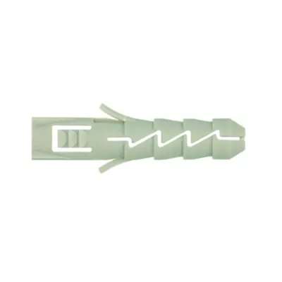 50 chevilles Diall nylon CL Ø12x60mm