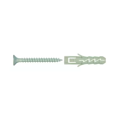 5 chevilles Diall nylon CL HZ Ø10x50mm
