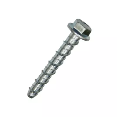 4 boulons filetés béton pour charges lourdes Diall 6x60mm