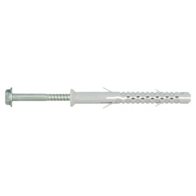 6 chevilles d'expansion Diall nylon pour cadres CSHX 10x140mm