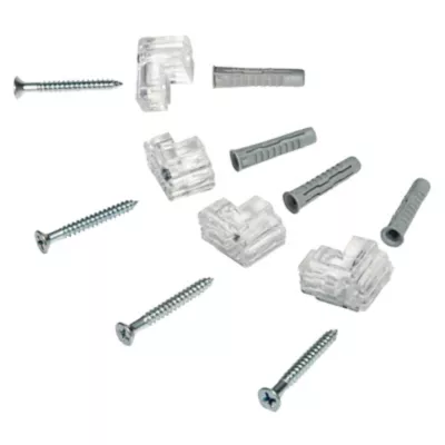 Vis de fixation pour miroir Diall, lot de 4