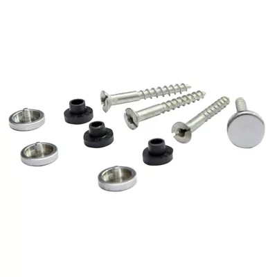 Vis fendue tête plate pour miroir Diall, lot de 4