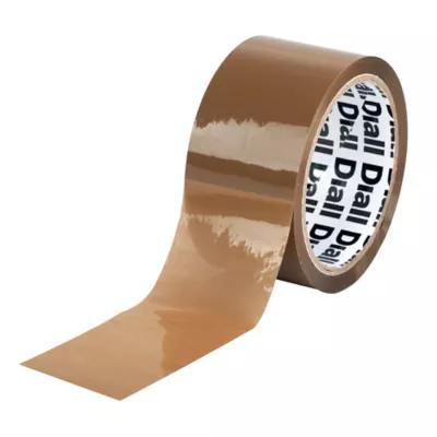 Adhésif d'emballage marron, 50 mm x 100 m
