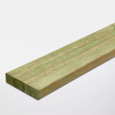 Lame de clôture bois L.120 x H.9 cm x ép.21 mm, Blooma Lemhi