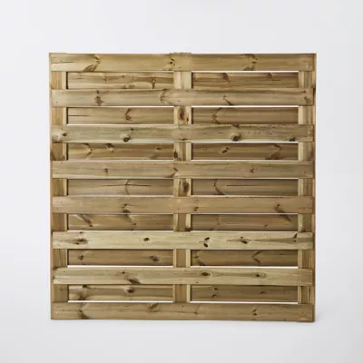 Panneau anti-vent bois Neva 180 x h.180 cm