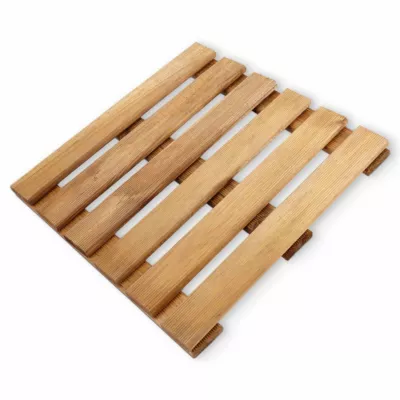 Dalle de terrasse pin marron Blooma Adige 40 x 40 cm