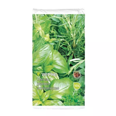Terreau pour plantes aromatiques Verve 10L