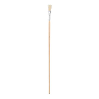 Pinceau plat d'artiste toutes peintures Diall 6 mm