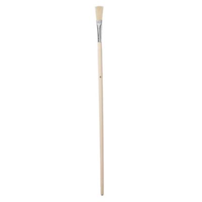 Pinceau plat d'artiste toutes peintures Diall 8 mm