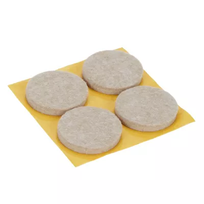 Patin en feutre auto-adhésifs Diall 34 mm x 4, beige