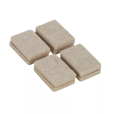 Patin en feutre auto-adhésifs Diall 35 x 24 mm x 8, beige